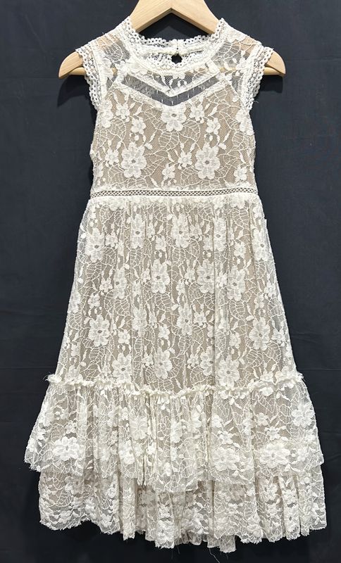 3T Mia Joy Cream Lace Dress