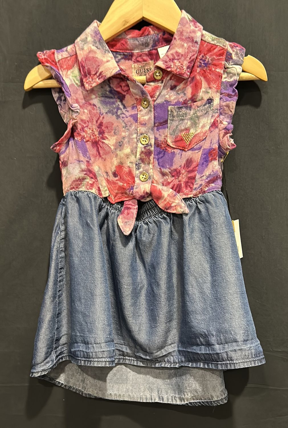 18m Guess Pink/ Denim Dress