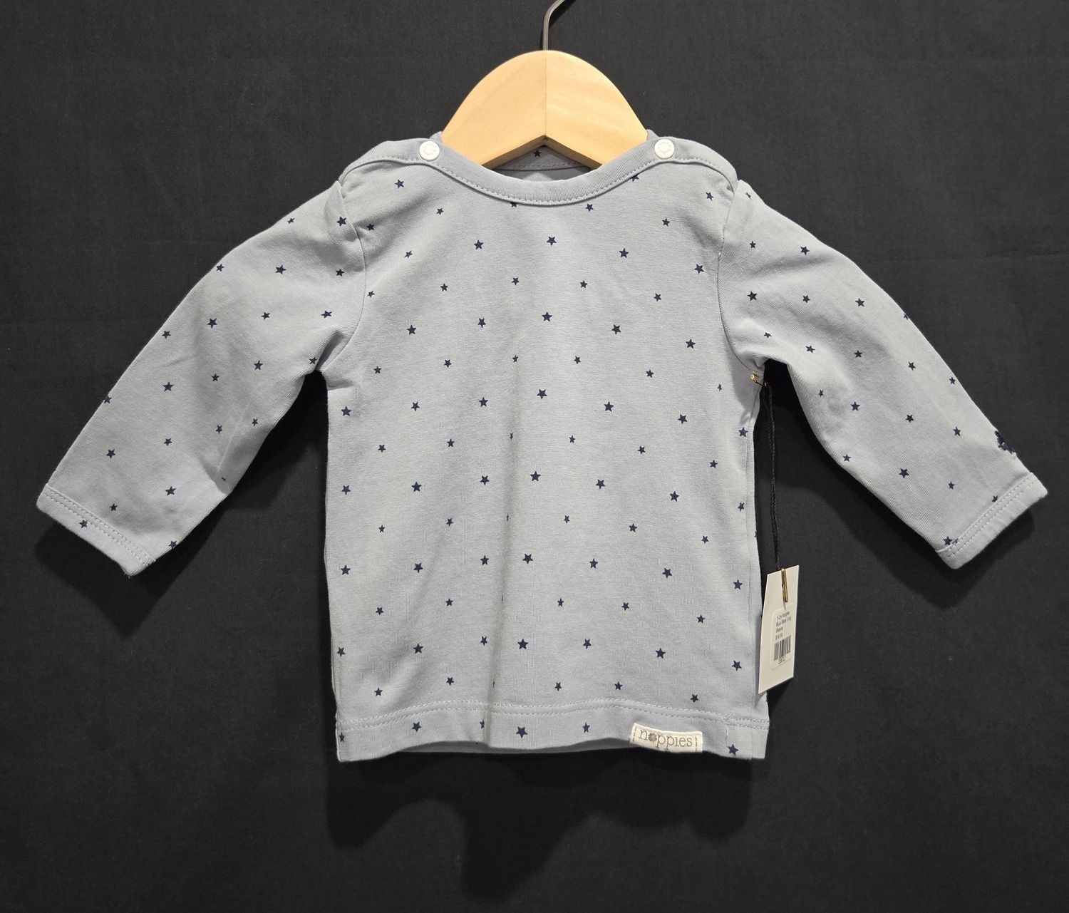 1-2m Noppies Blue Stars Long Sleeve