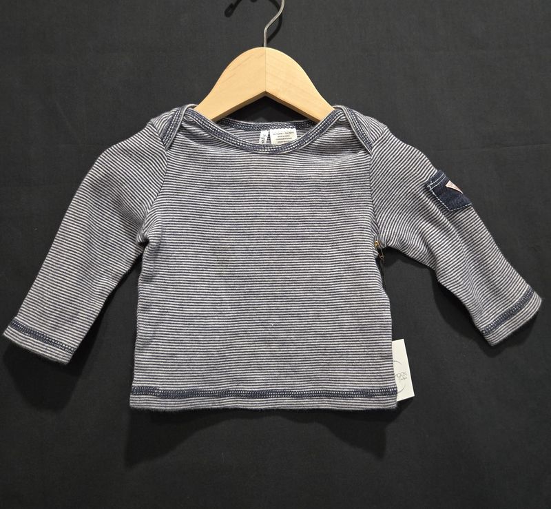 6-9m Guess Striped Long Sleeve