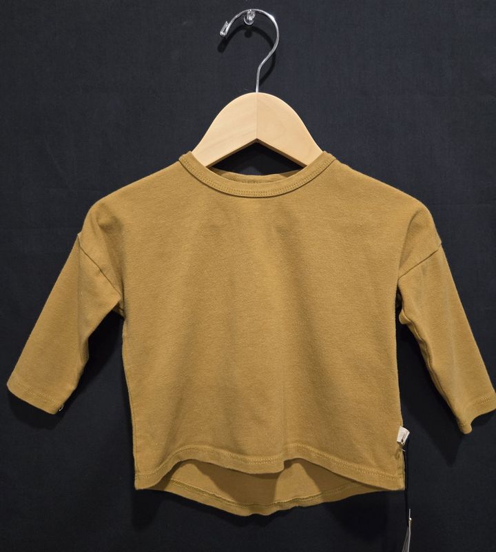 6-12m Jax &amp; Lennon Mustard Long Sleeve