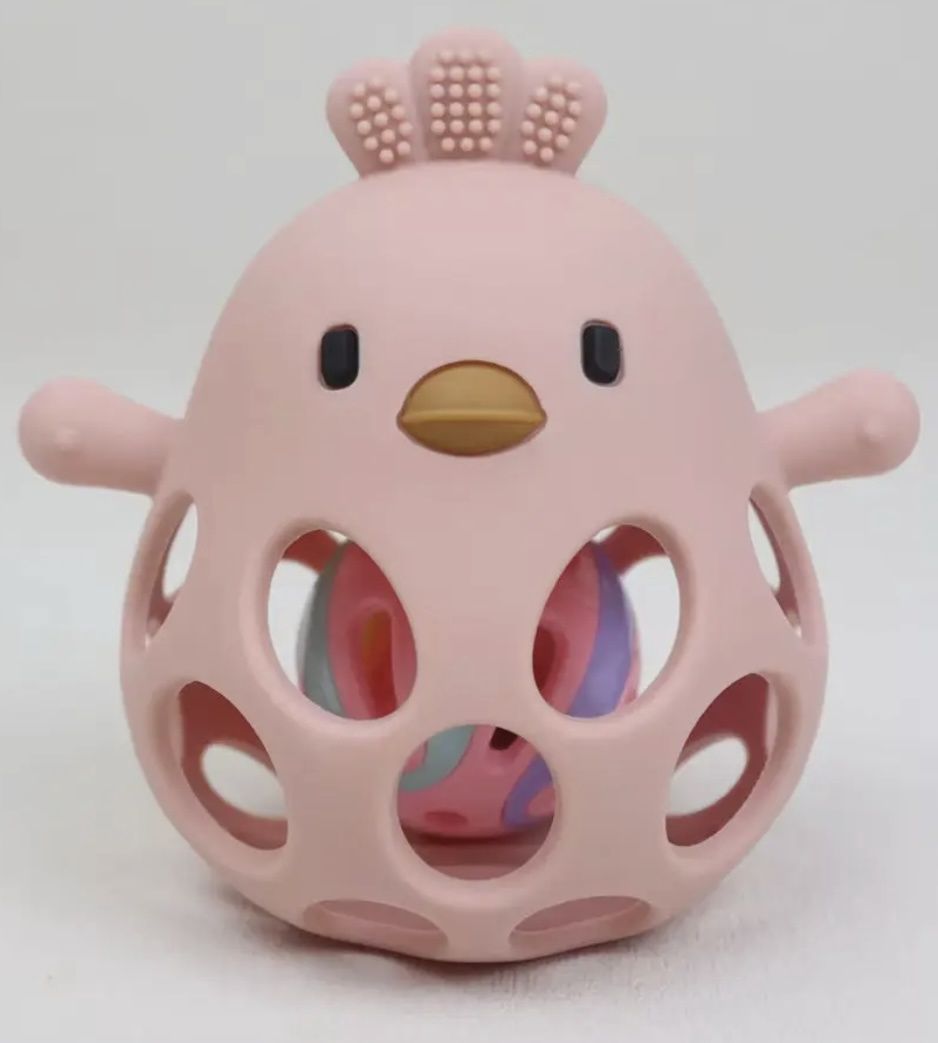 Clucky Chew Chicken, Colour: Blossom