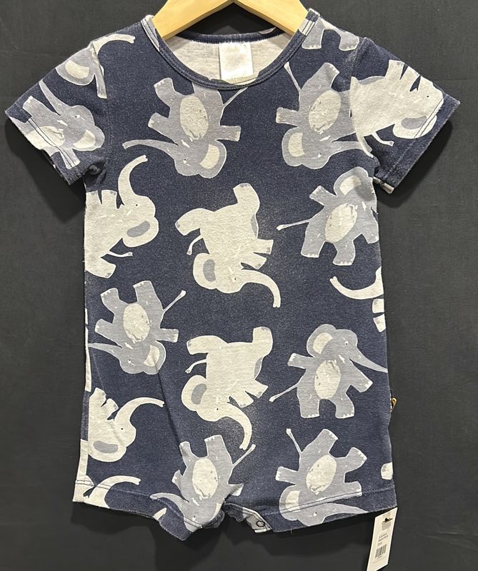 6-12m Bonds Elephant Shortie