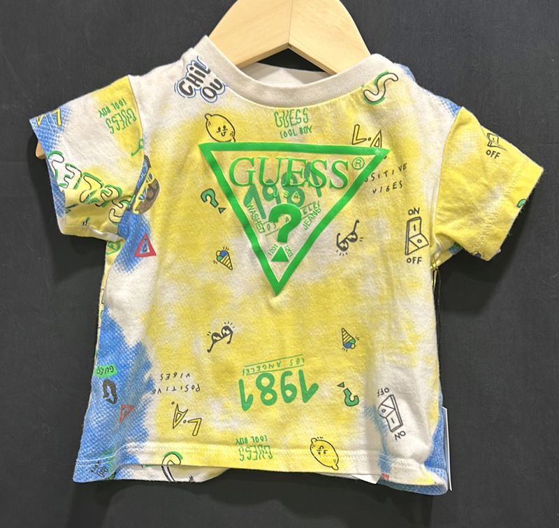 6-9m Guess Yellow 2pc set