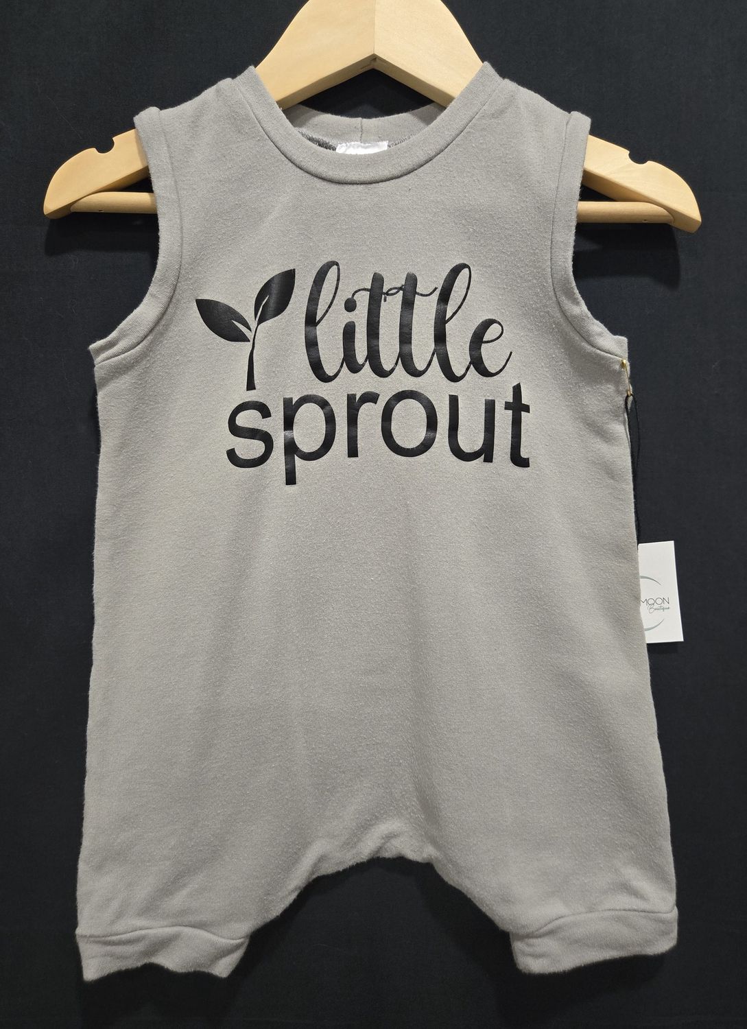 6-12m Posh &amp; Cozy Little Sprout Shortie