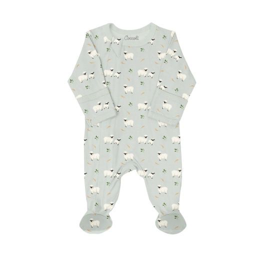 Coccoli Sheep Footie, Size: 12m