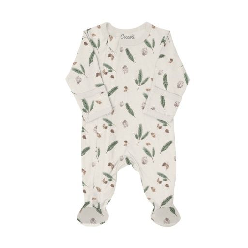 Coccoli Pine Cone Footie, Size: 6m