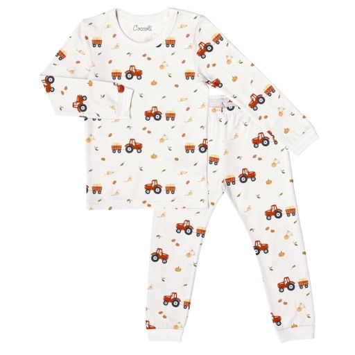 Coccoli Tractors 2pc Pjs, Size: 2y