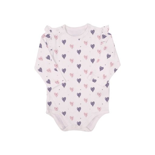 Coccoli Hearts 2 Onesie, Size: 12m