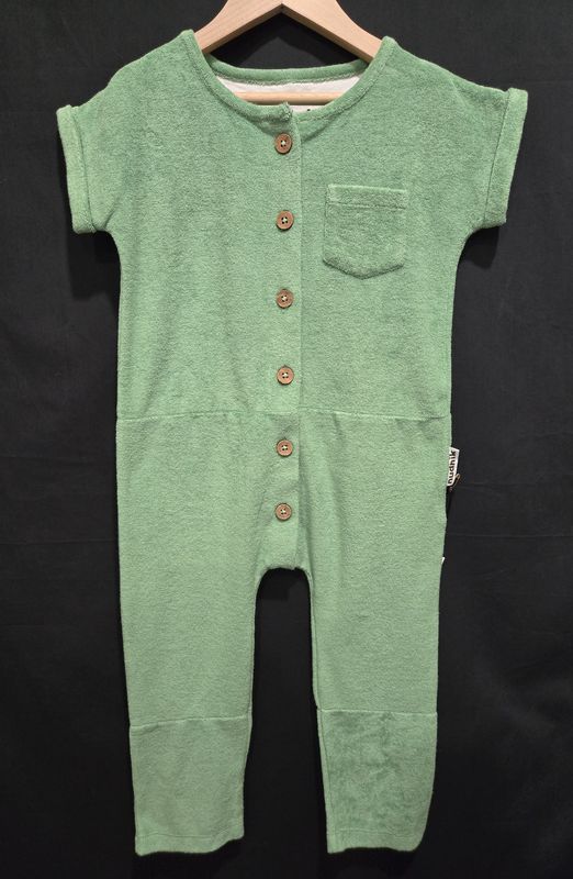 3T Nudnik Green Romper