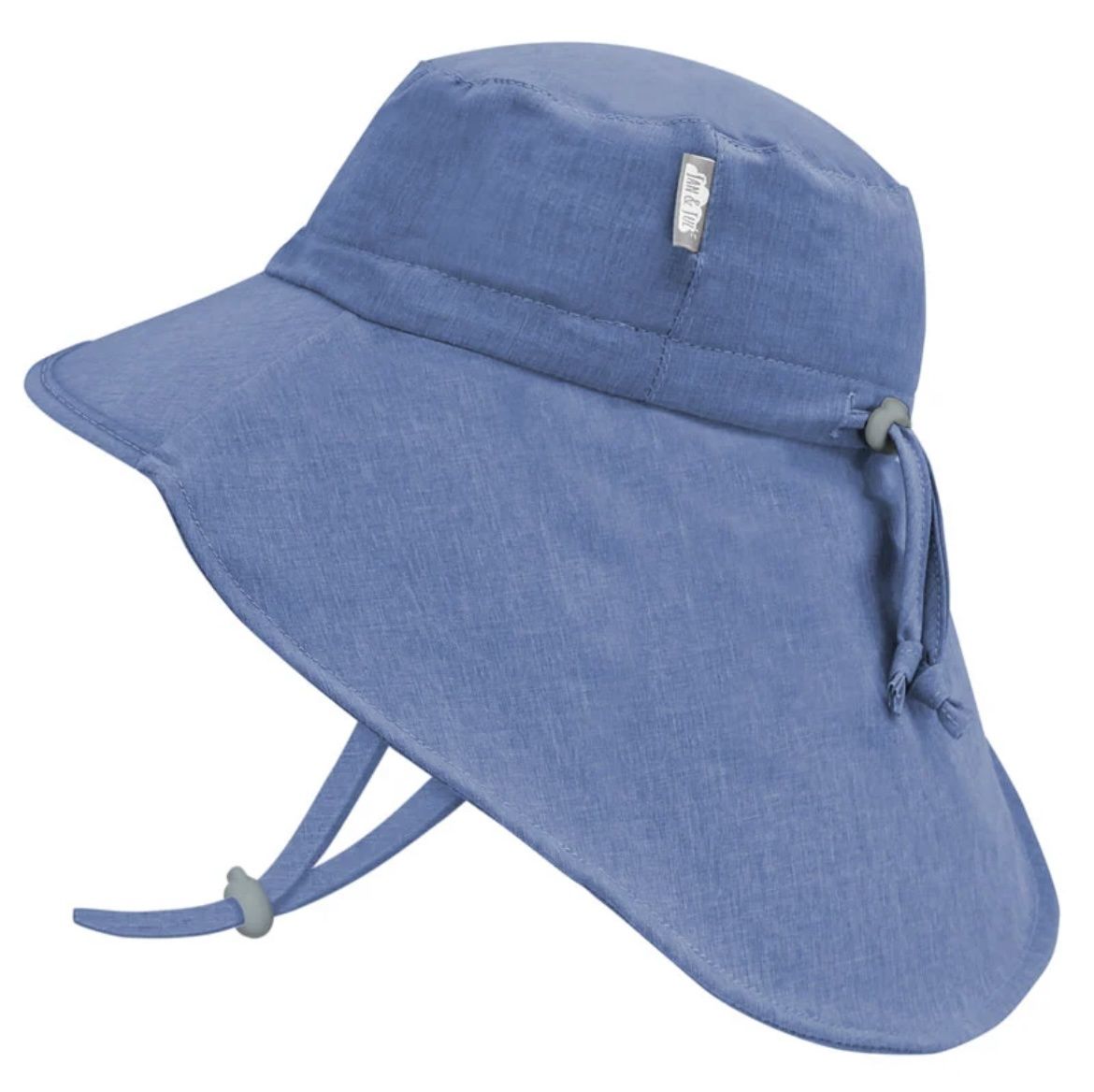 Aqua Dry Adventure Hat, Colour: Blue, Size: L 2-5y