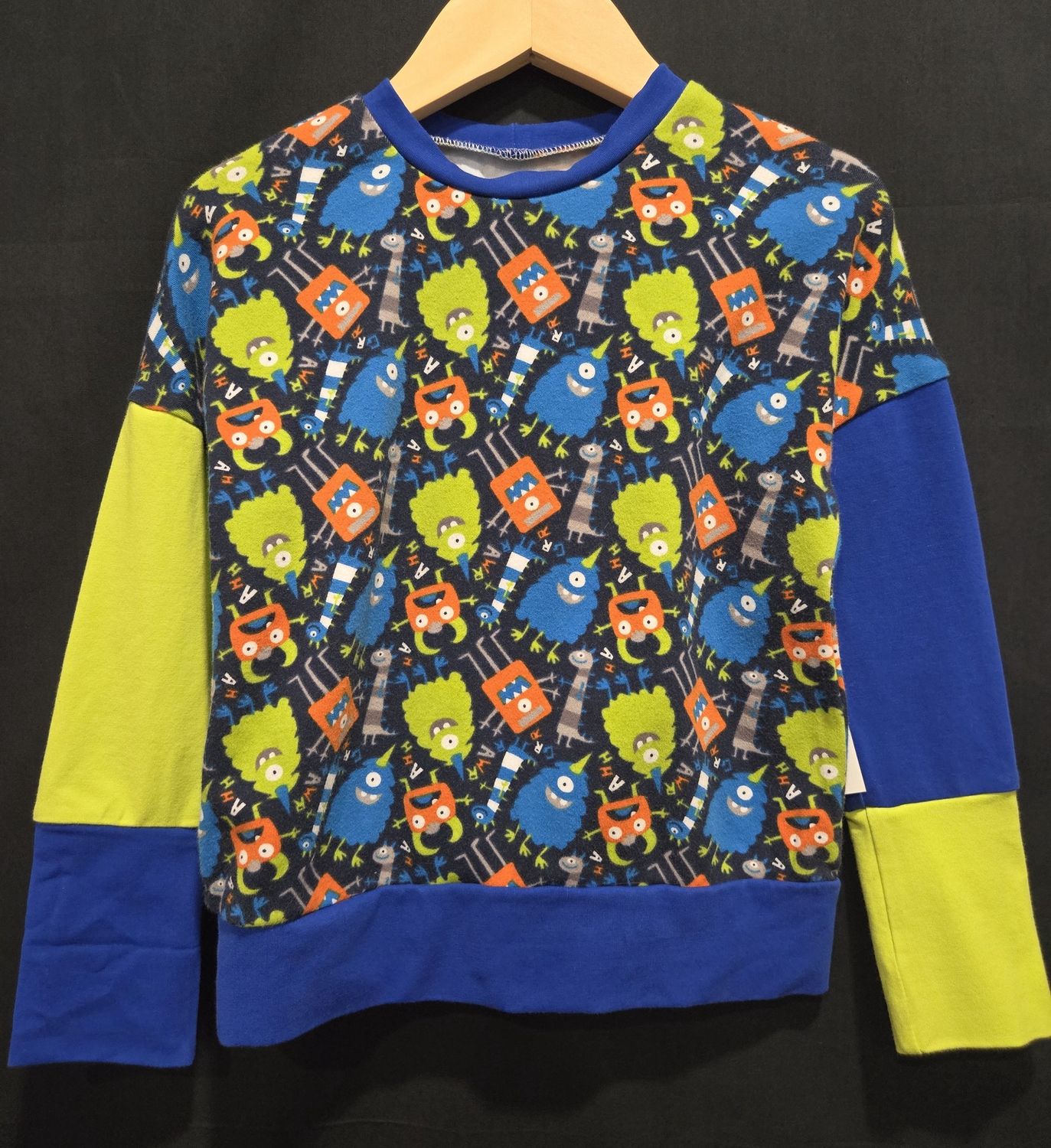 1-3Y Loopers Luffs Monster Long Sleeve