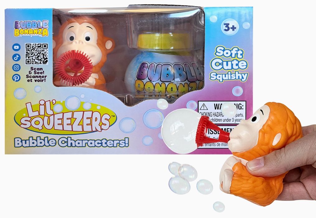 Lil Squeezers Bubble Blower Assorted
