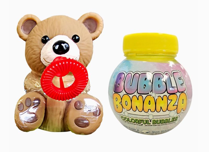 Lil Squeezers Bubble Blower Bear