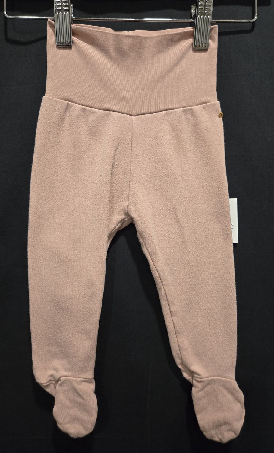 0-6m Boreal Babe Pink Footed Pants