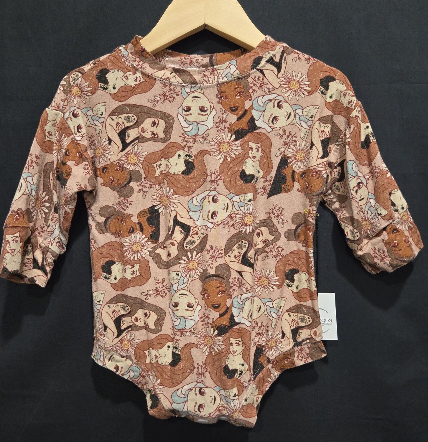 6-12m Small Shop Princess Onesie