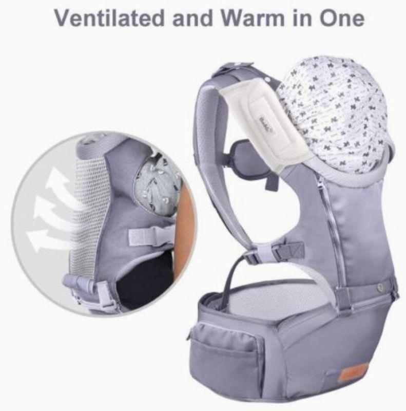 Baby Carrier with Hip Seat