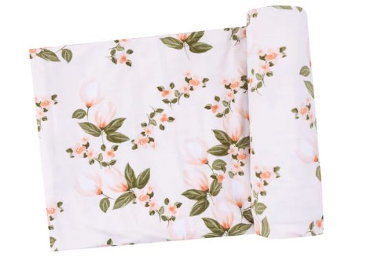 Magnolia Swaddle Blanket, Size: O/S