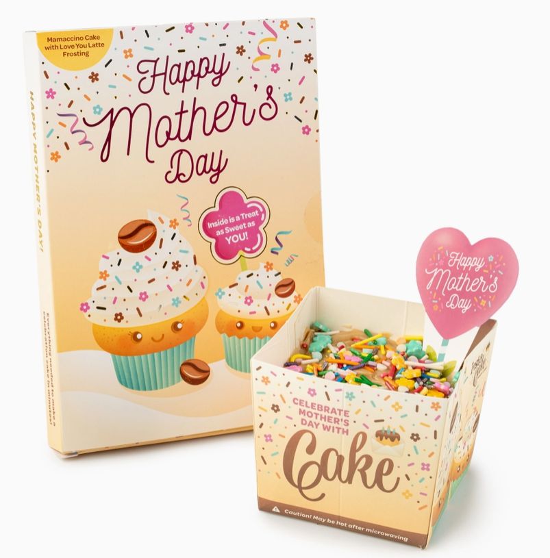 Mother&#39;s Day Cake Card Mamaccino