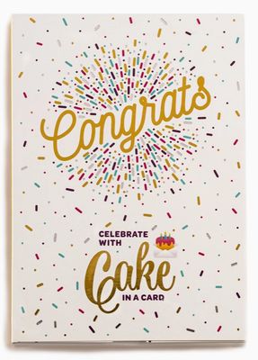 Congrats Cake Cards
