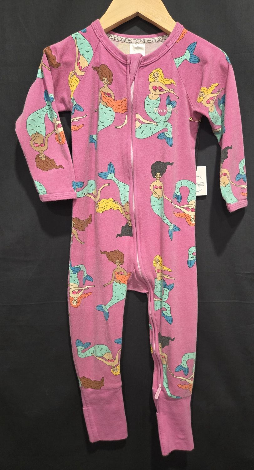 12-18m Bonds Mermaid Sleeper