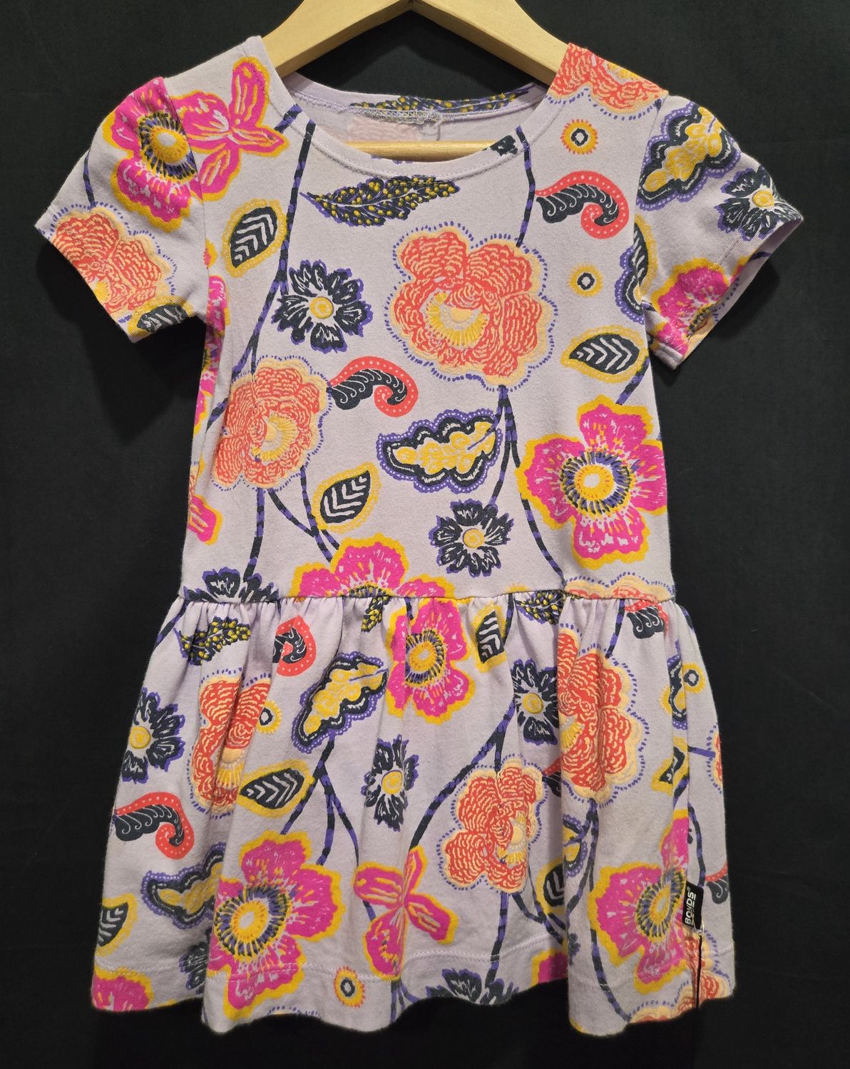 2T Bonds Floral Skirted Onesie