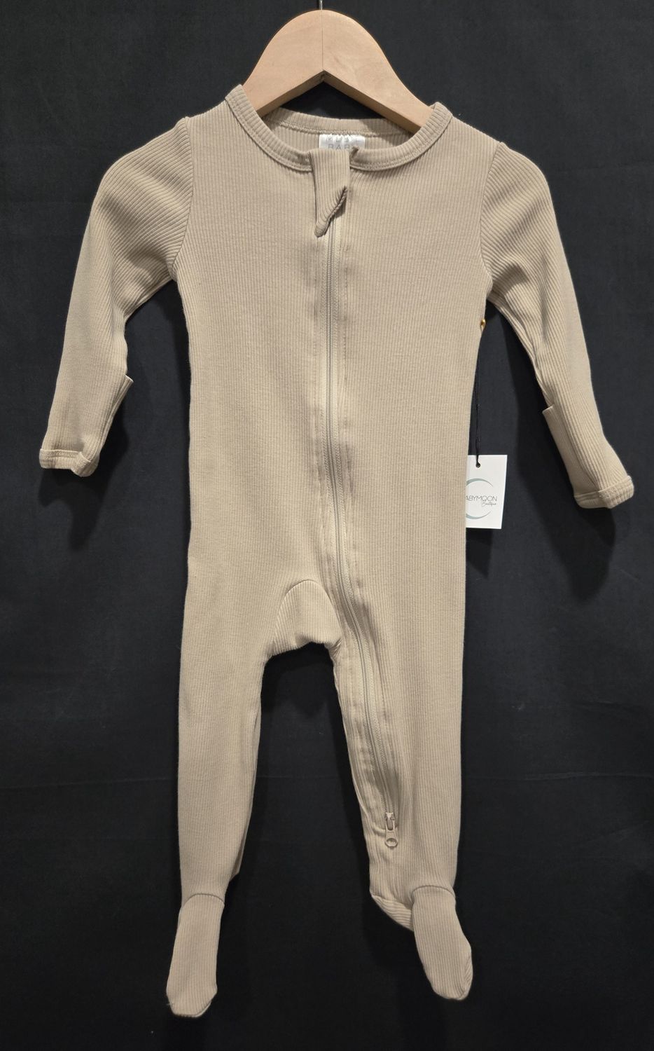 6-12m Mebie Baby Beige Sleeper