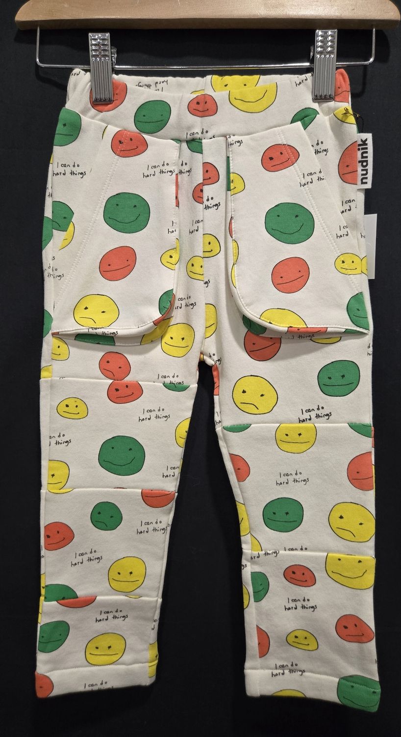 1Y Nudnik Happy Face Pants