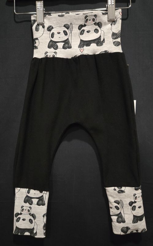 3-12m Nerdy By Nature Panda Pants