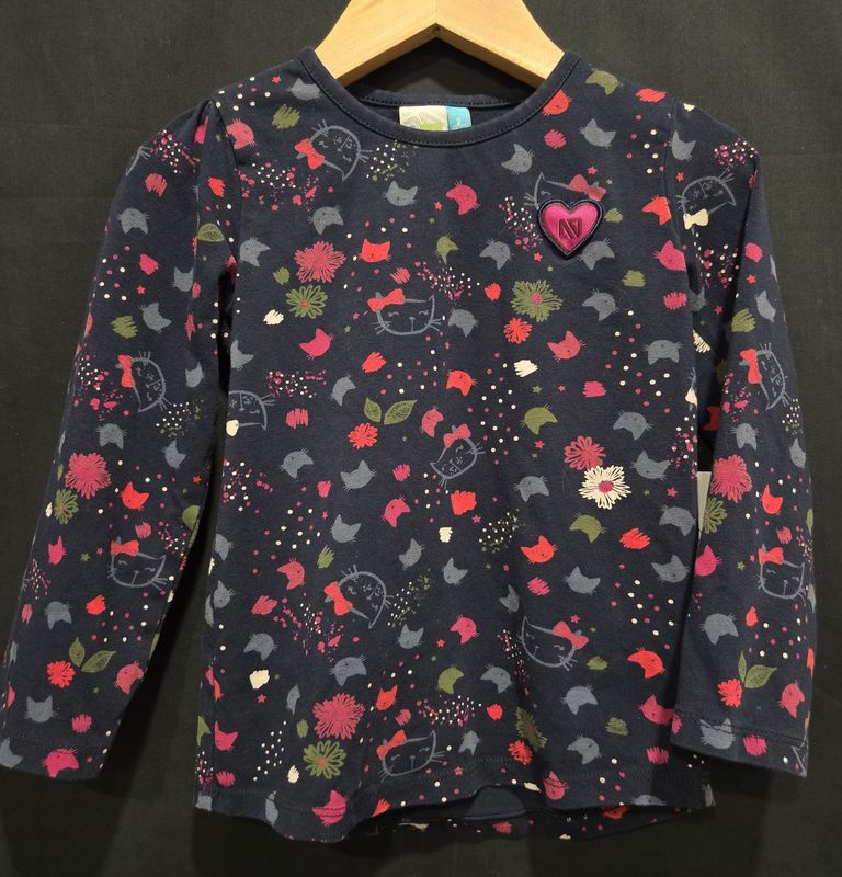 2T Name It Cat Long Sleeve