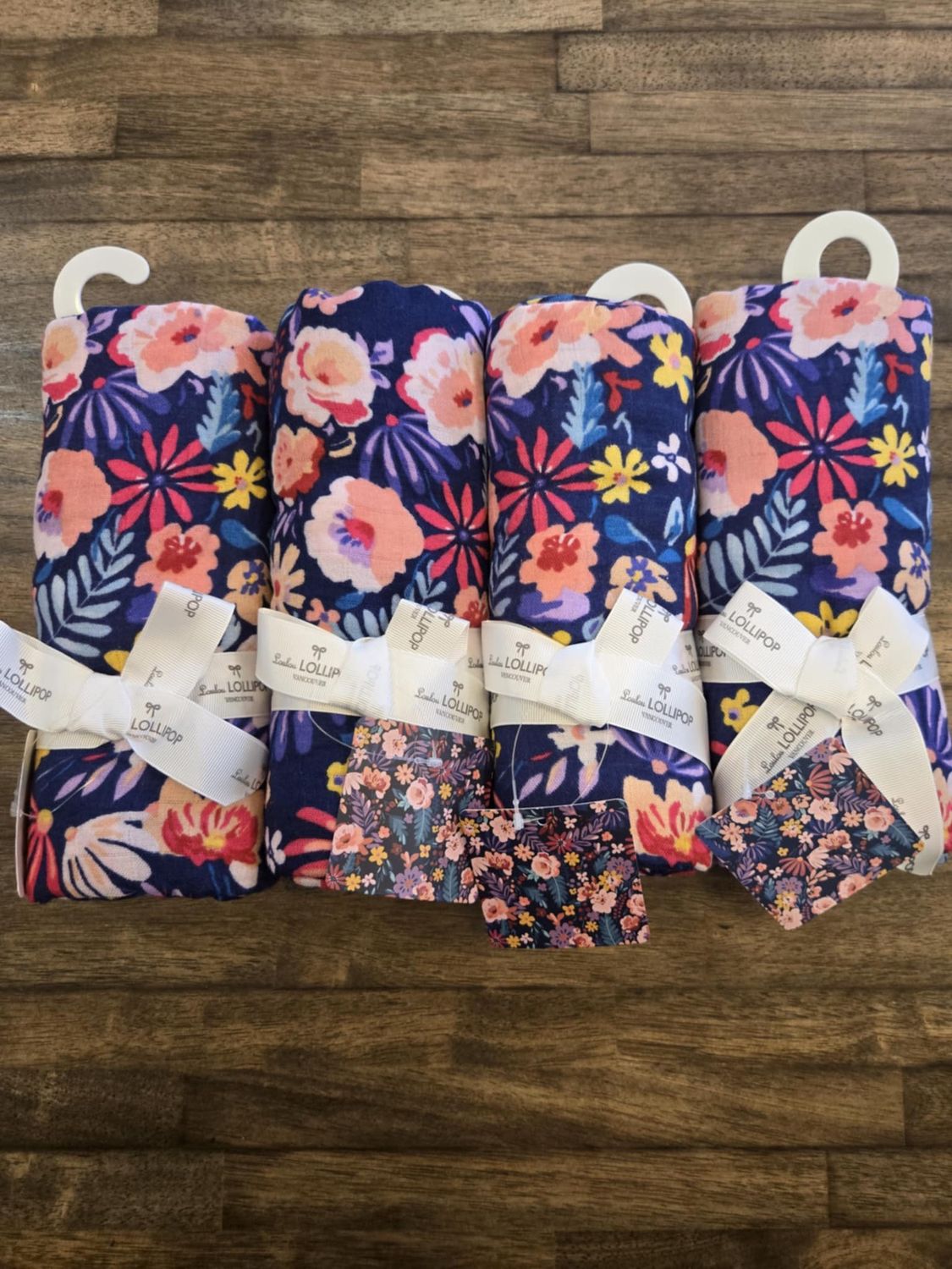 Loulou Lollipop Floral Swaddle