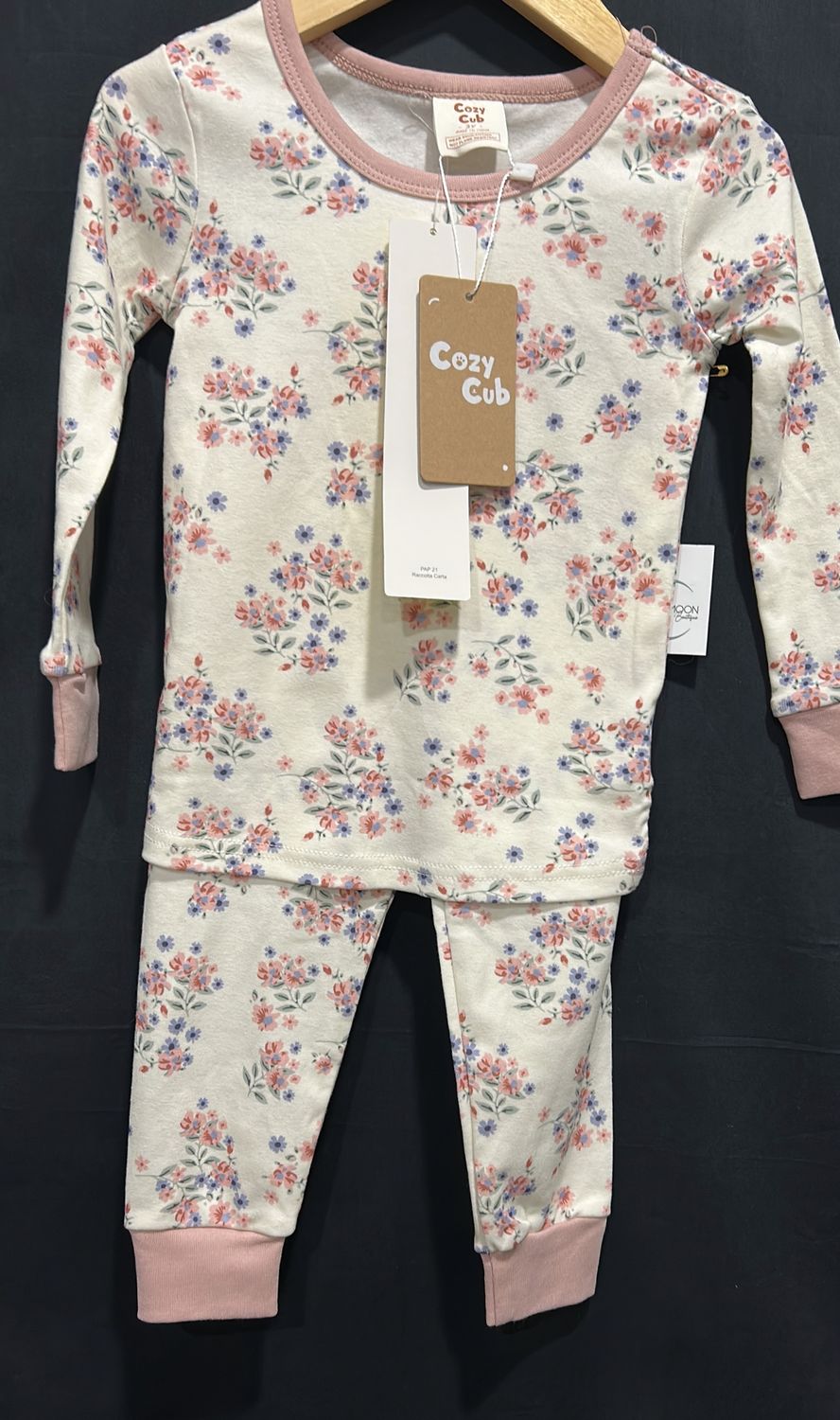 3Y Cozy Cub 2pc Pjs