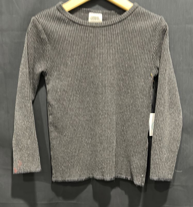 6 Zara Dark Grey Long Sleeve