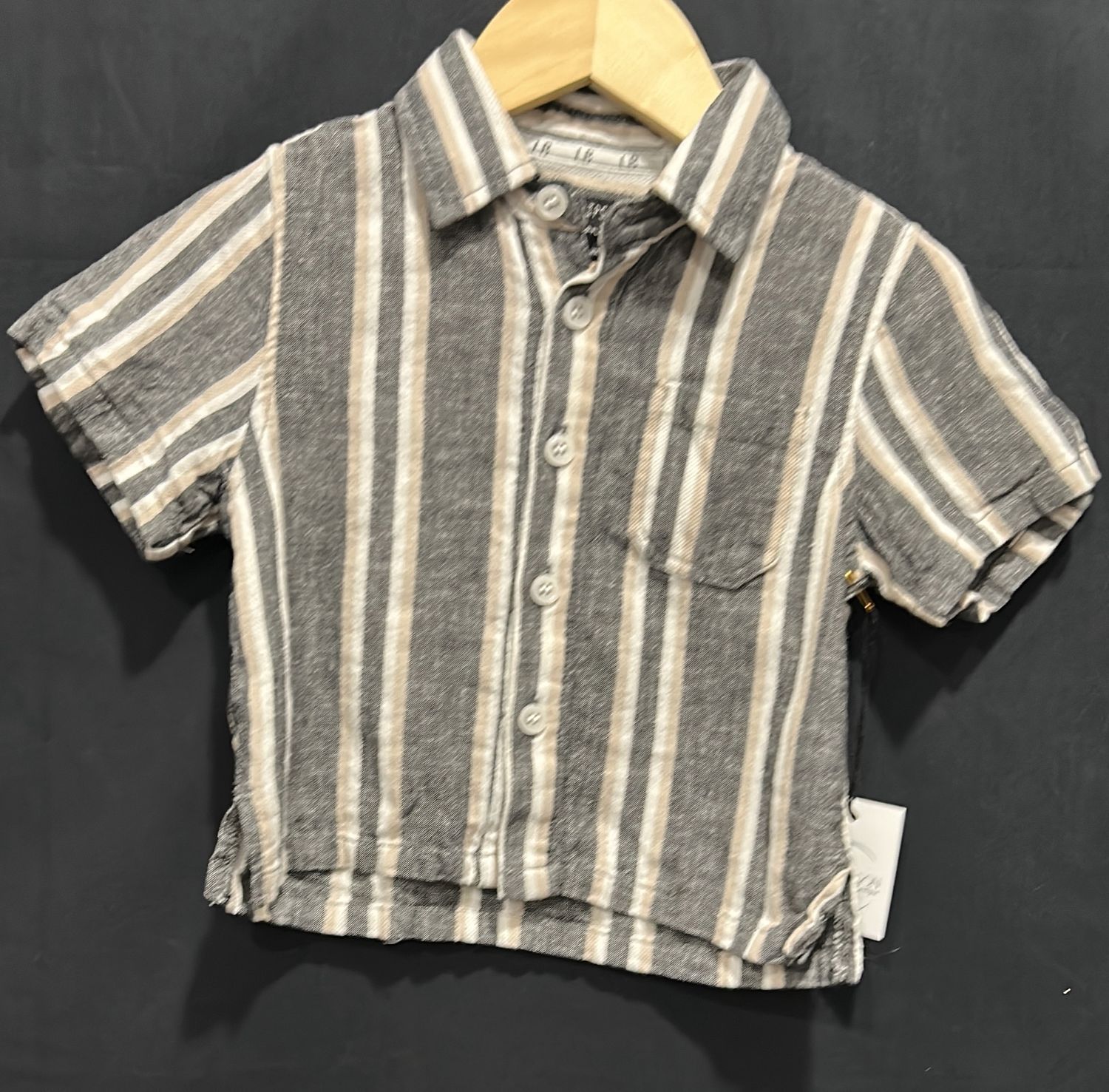 12-18m Little Bipsy Striped Tshirt