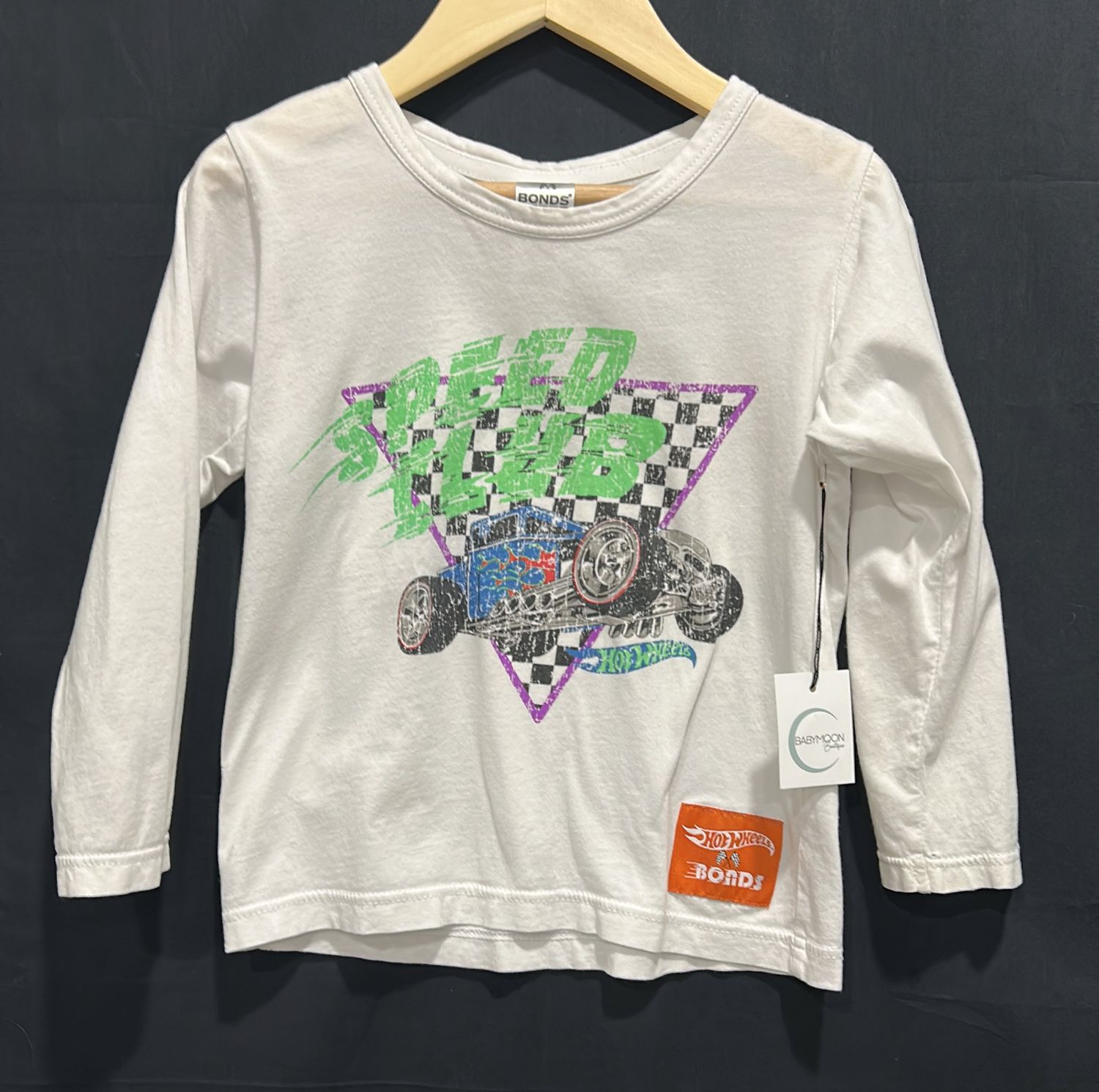3T Bonds White Long Sleeve