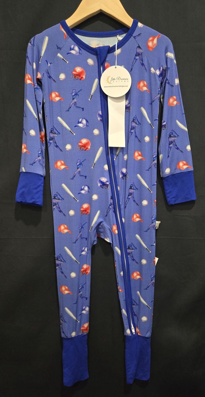 18-24m Little Dreamers Baseball Sleeper