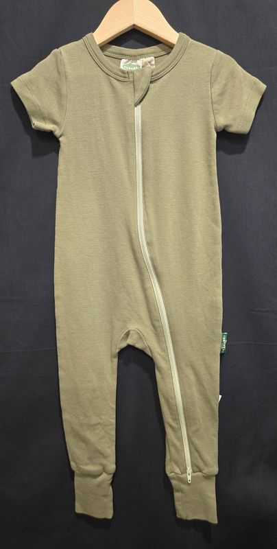 18-24m Parade Olive Short Sleeve Sleeper