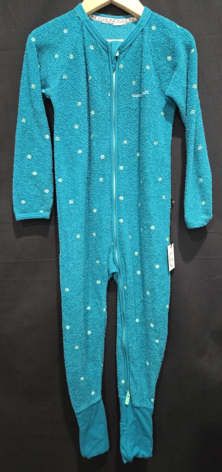 3 Bonds Blue Polka Dot Sleeper