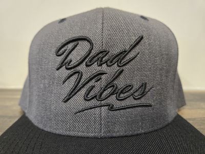 Dad Vibes 3D Embroidered Hat