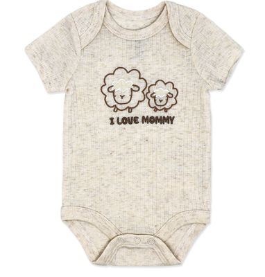 Neutral 3Pk Onesies Sheep