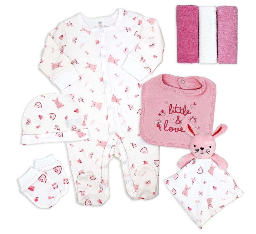 8 Pc Hanging Gift Set Bunny