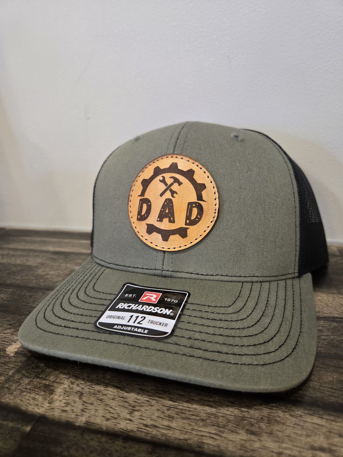 Dad Gear Wrench Patch Hat, Colour: Curved Sage
