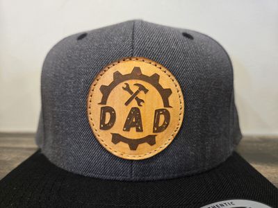 Dad Gear Wrench Patch Hat