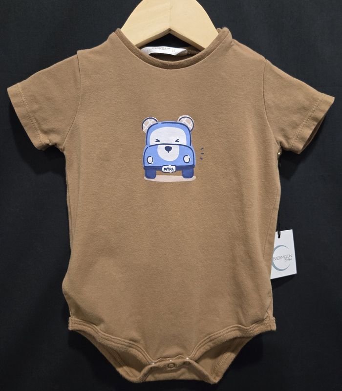 6-9m Mayoral Car Onesie