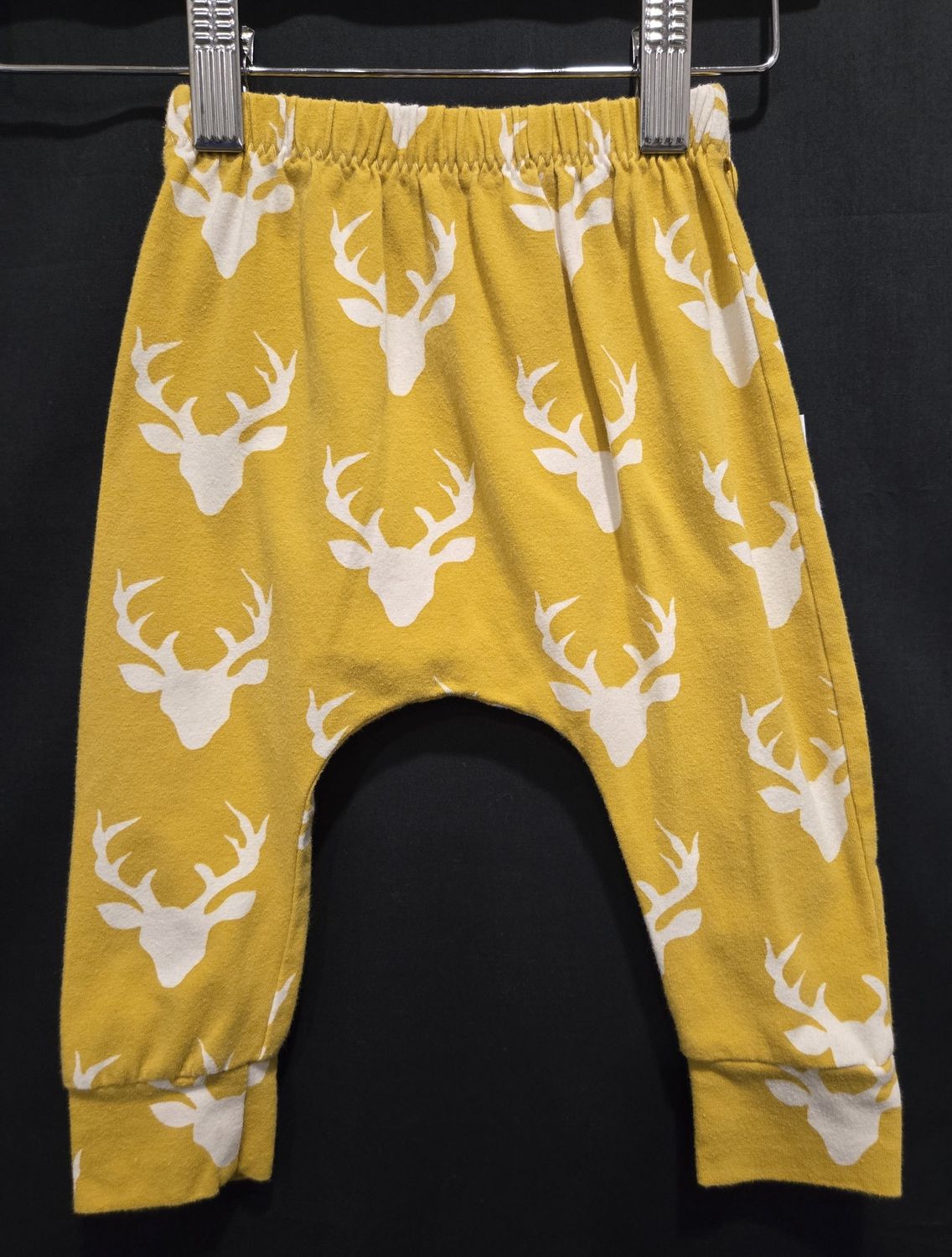 6-9m Boreal Babe Yellow Deer Pants