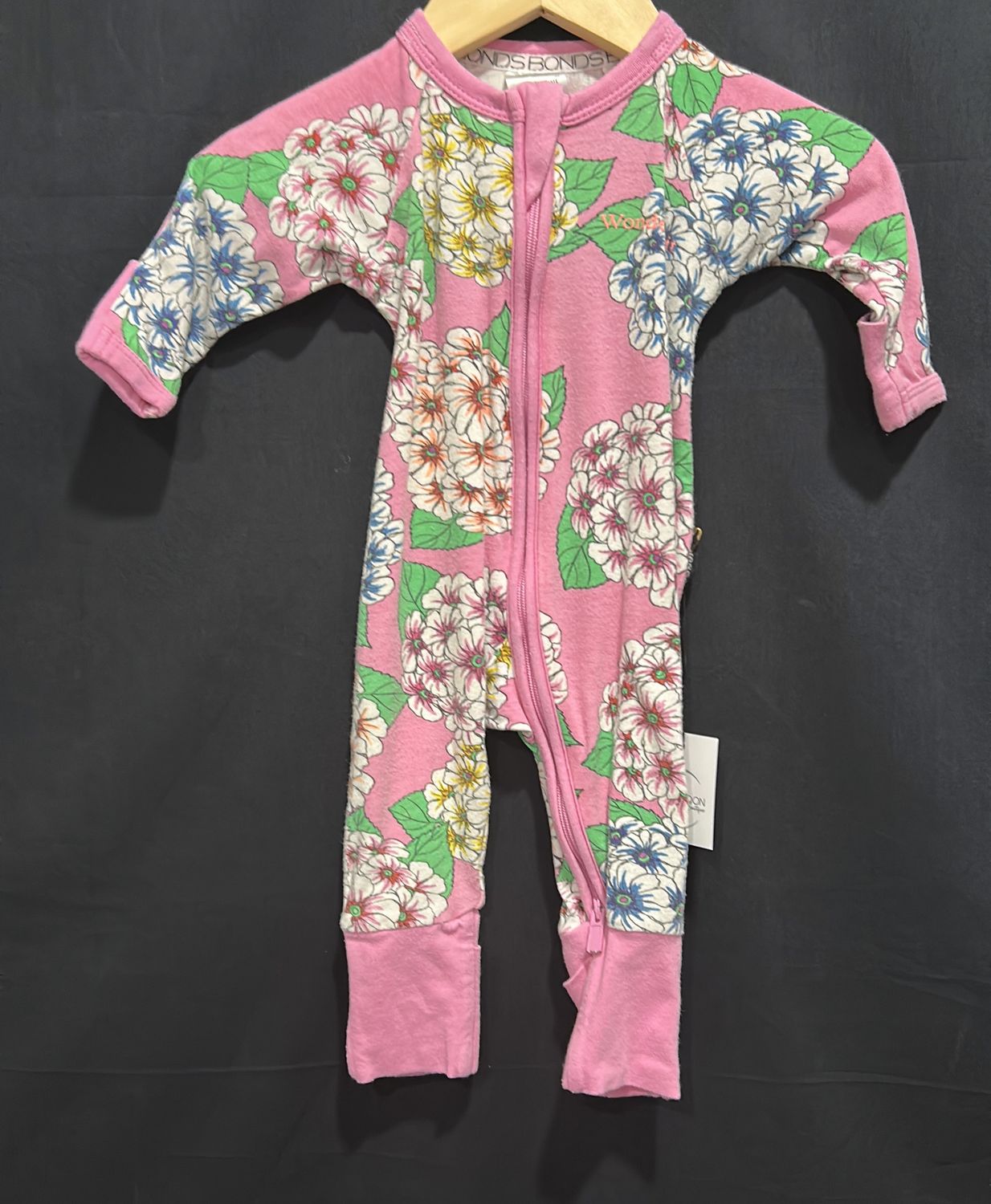 Newborn Bonds Tropical Floral Sleeper