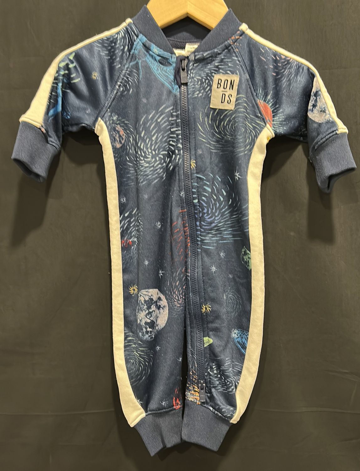 0-3m Bonds Sky Tracksuit