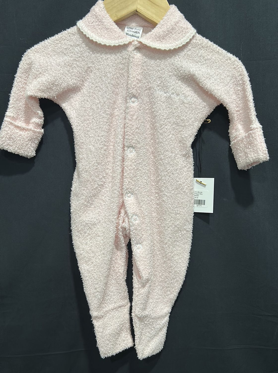 0-3m Bonds Vintage Pink Sleeper