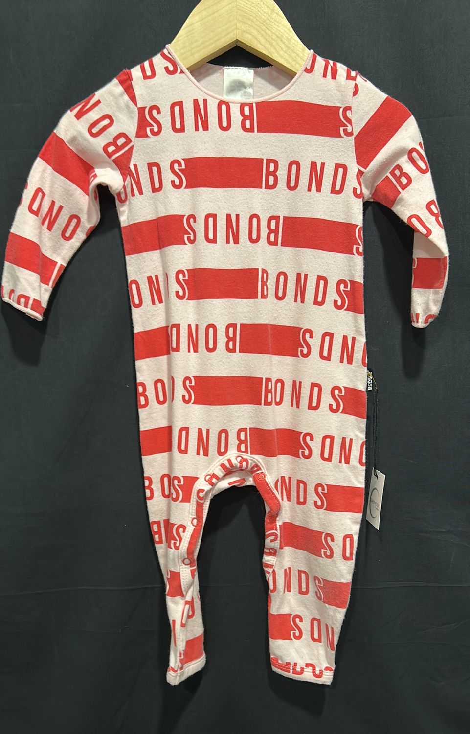 3-6m Bonds Pink Red Sleeper