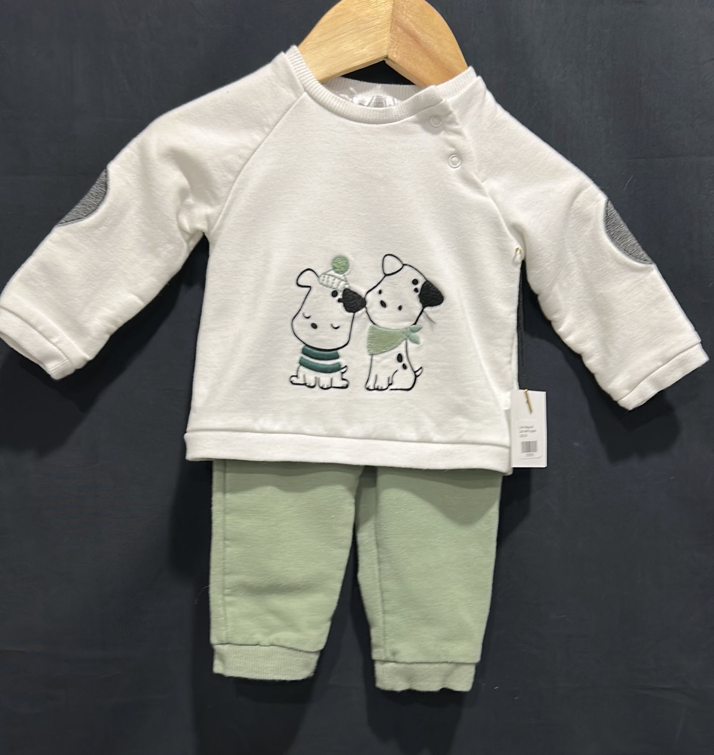 2-4m Mayoral 2pc Set Puppies